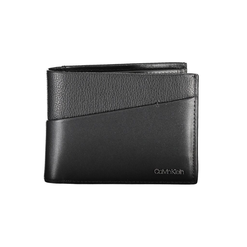Мъжки портфейл Diagonal Trifold K50K510607 - Черен