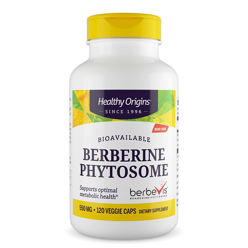 Берберин Berbevis® – Кръвна захар и метаболитен баланс, 550 mg, 120 капсули