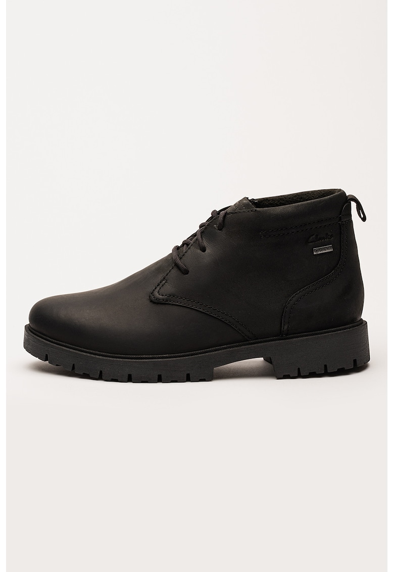 Кожени боти Berhill с Gore-Tex - Черен