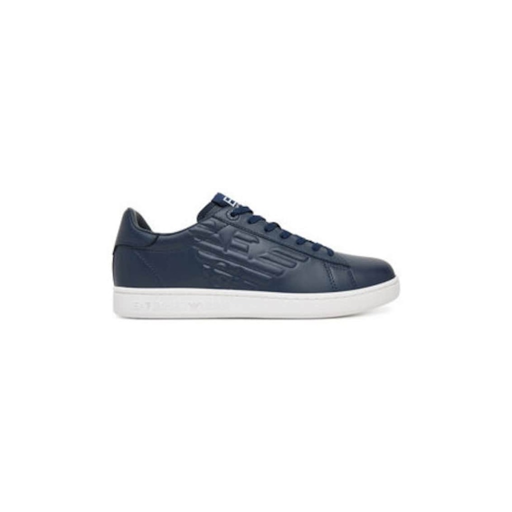 Мъжки кецове - Emporio Armani  305577580 - естествена кожа - син