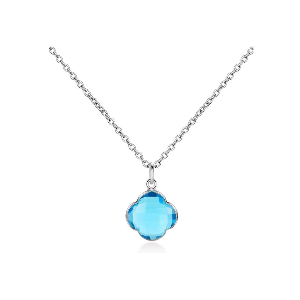Колие Capucine 29585 с топаз