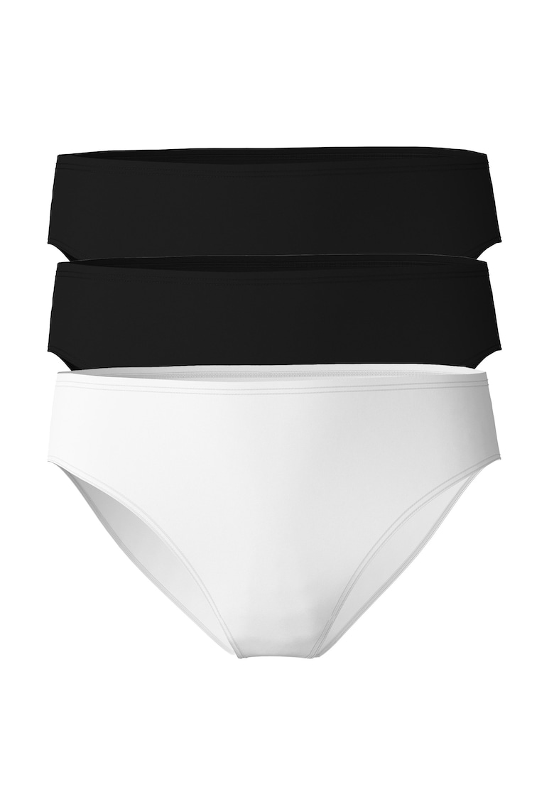 Бикини - 3 чифта - Бял/Черен класически… - Цена в shopmall.bg