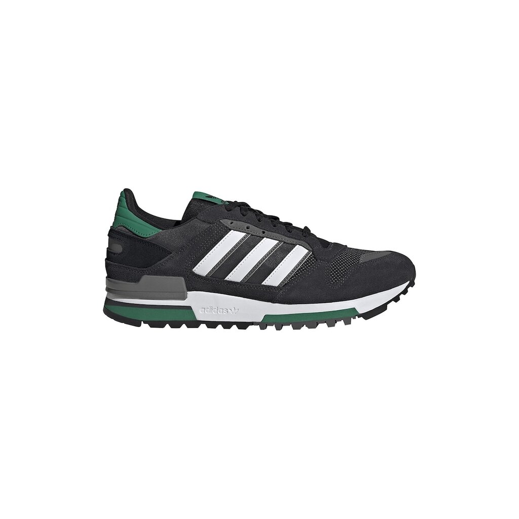 Спортни обувки ZX 600 с велур - Черен/Бял/Зелени аспержи