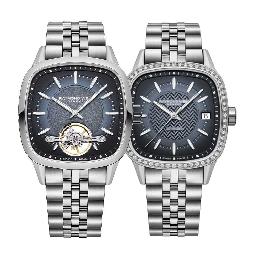Комплект часовници за двойки Raymond Weil Freelancer 2790-ST-50051-2490-STS-50051