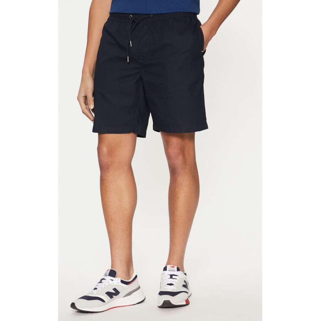 Мъжки шорти - US Polo Assn. - 305230362 - Памук - Син - Син
