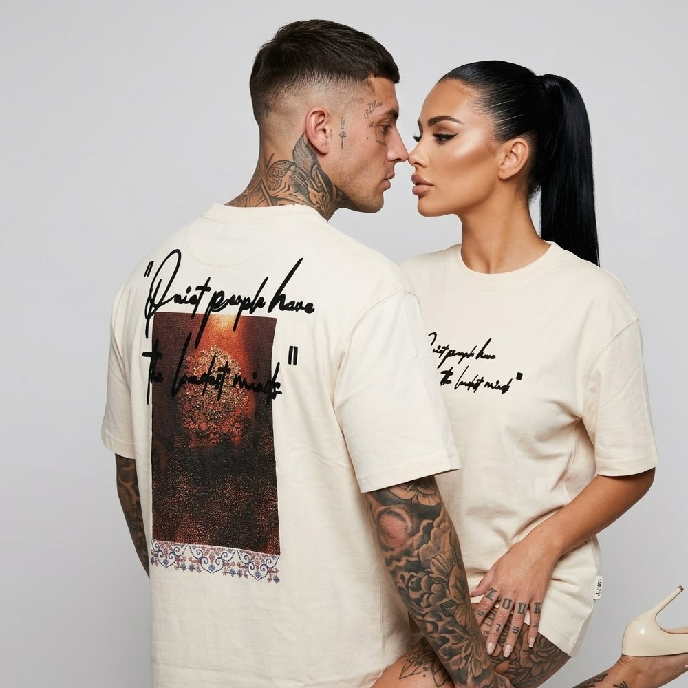 Стилни мъжки Овърсайз Тениска Culture Ambition Sa… - Виж цена