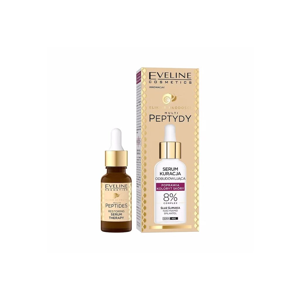 Регенериращ серум с пептиди - за равномерен тен на кожата -  Multi Peptides - 18 мл